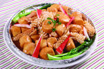 铁板海鲜玉子豆腐