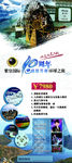 环游之旅   旅游展架