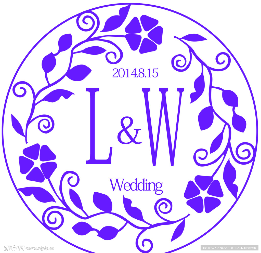 婚礼logo