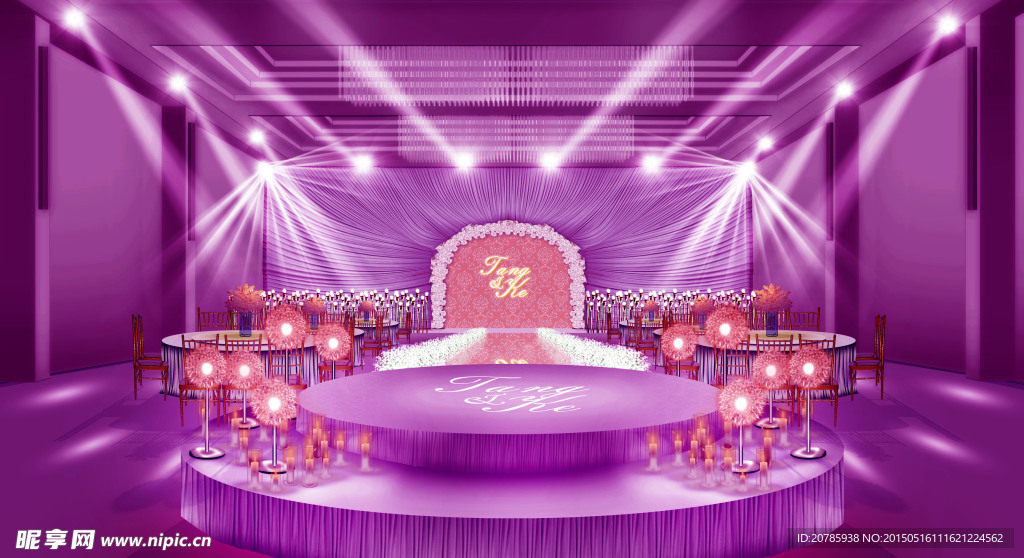 婚礼效果图