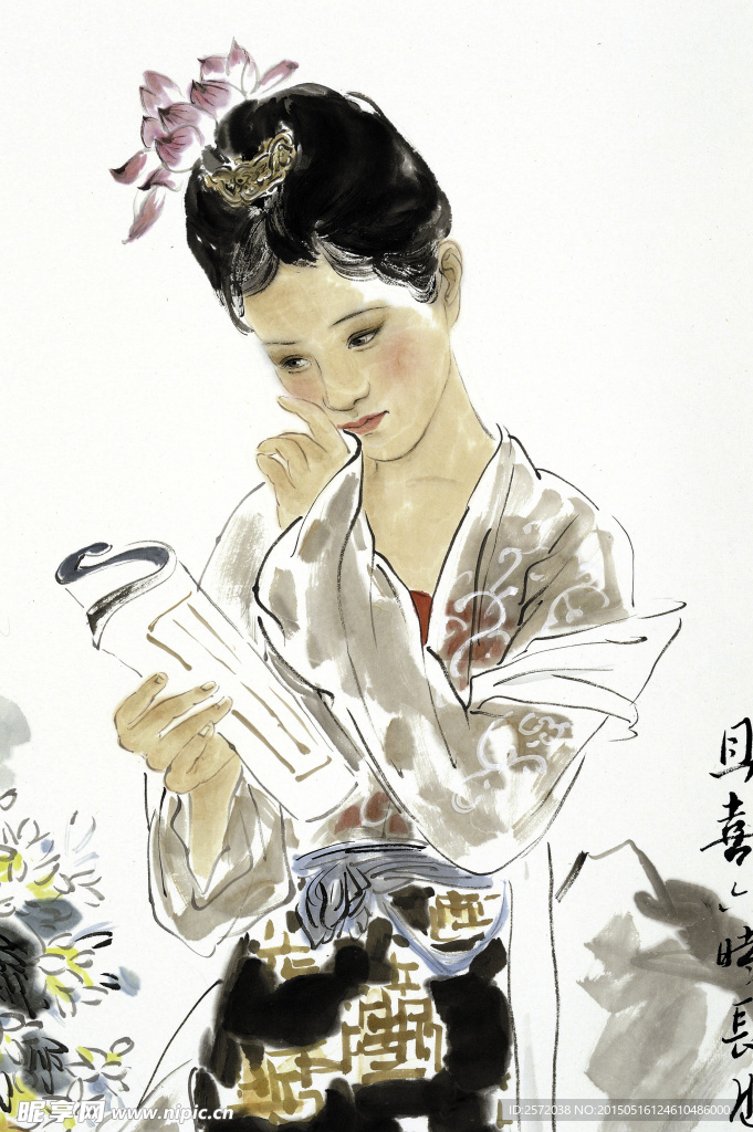 古代仕女图