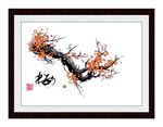 梅花无框画