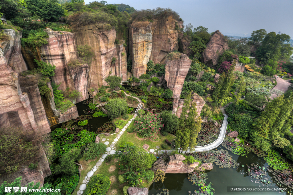 莲花山风景区