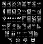 矢量花纹