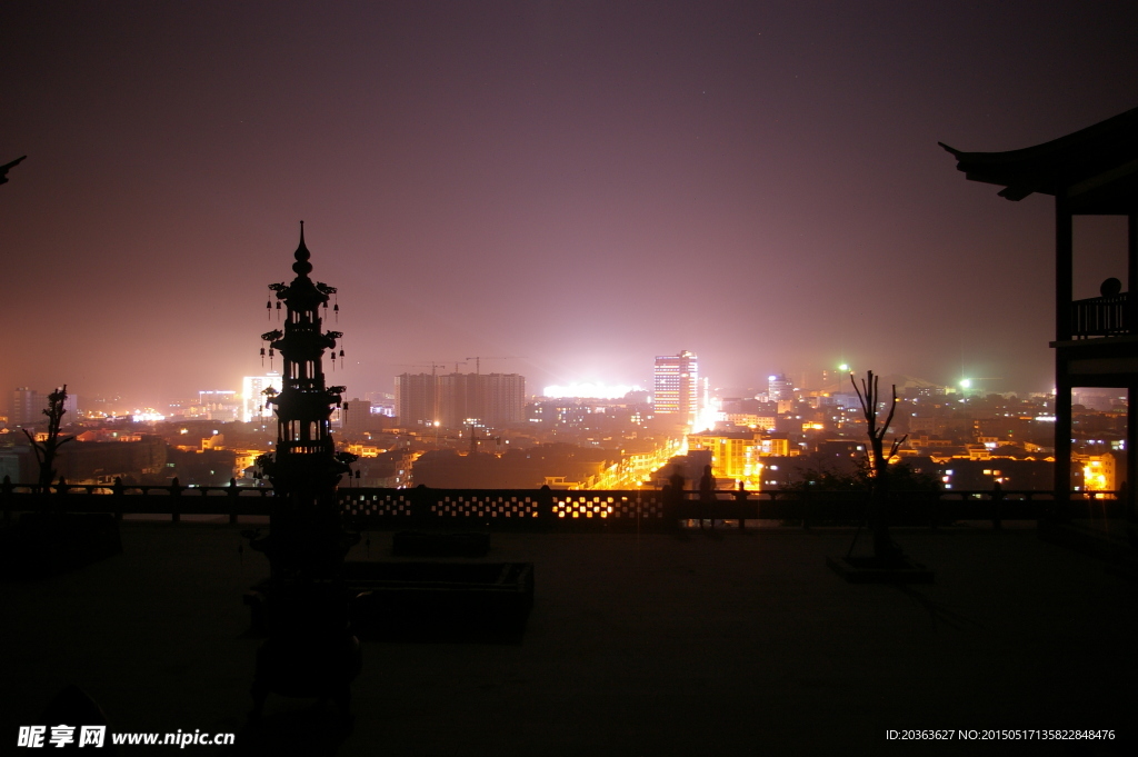 最美三穗夜景