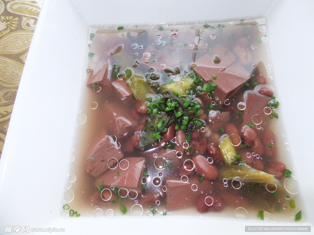 红豆酸菜猪血