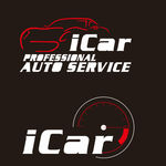 汽车美容店logo设计ICAR