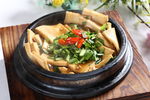 石锅鲍汁豆腐