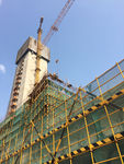 电梯测试塔施工现场