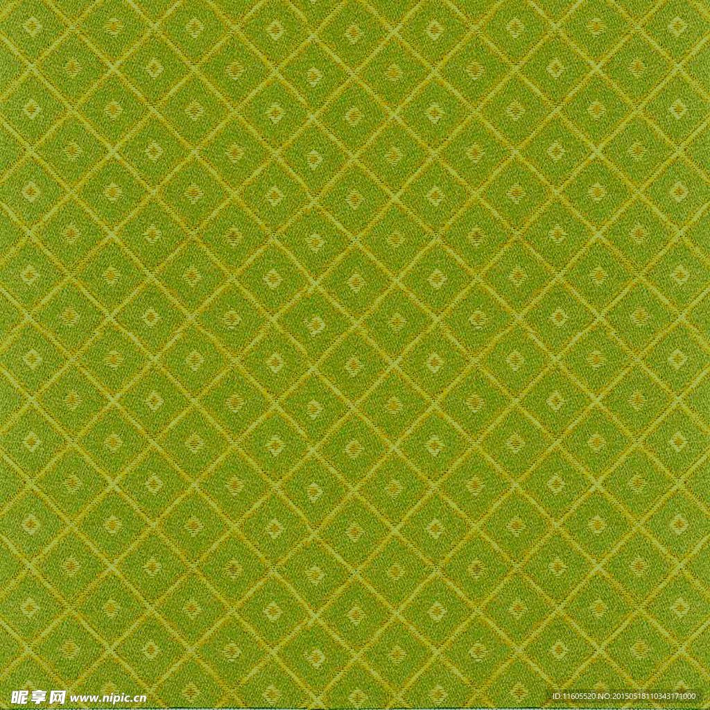 绿色布纹