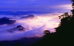 山间云海