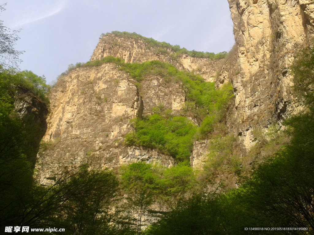 百里峡风景