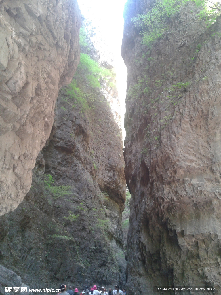 百里峡风景