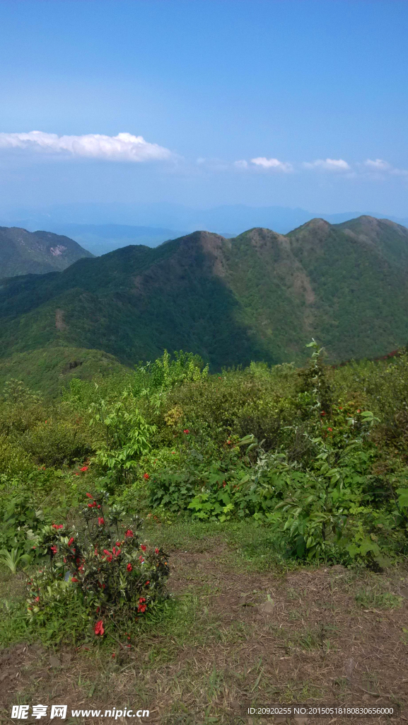 蓝天青山