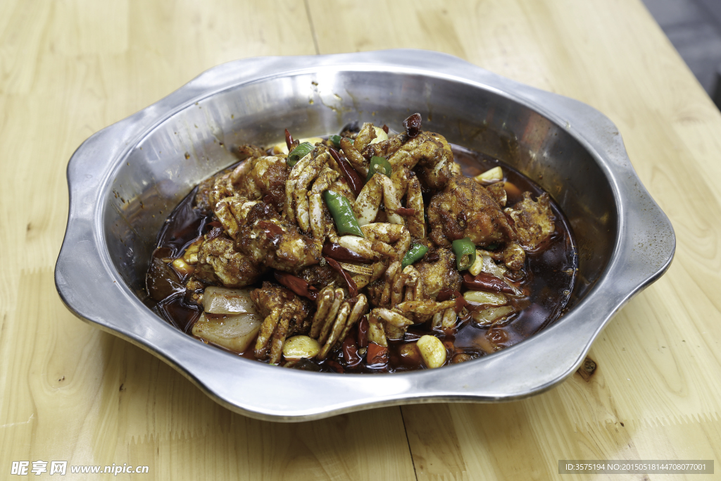 麻辣蟹肉