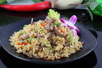 青椒牛柳丝炒饭