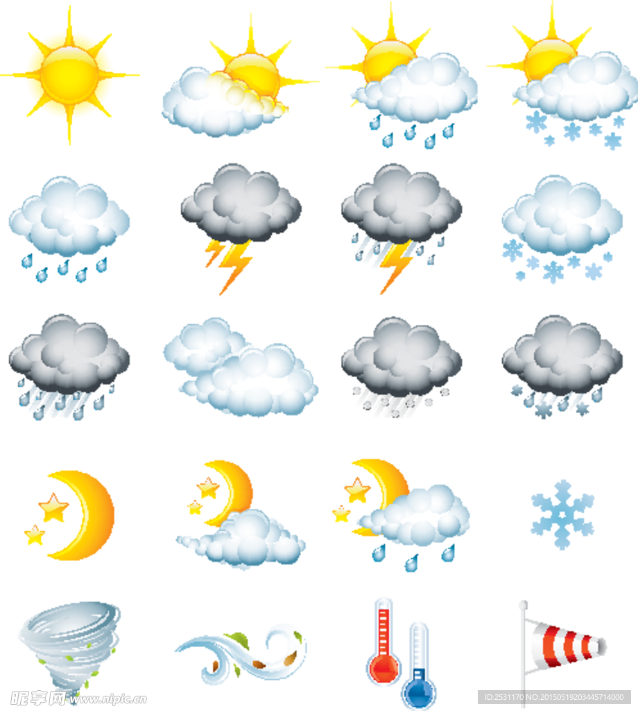 天气图标