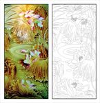 荷花装饰画