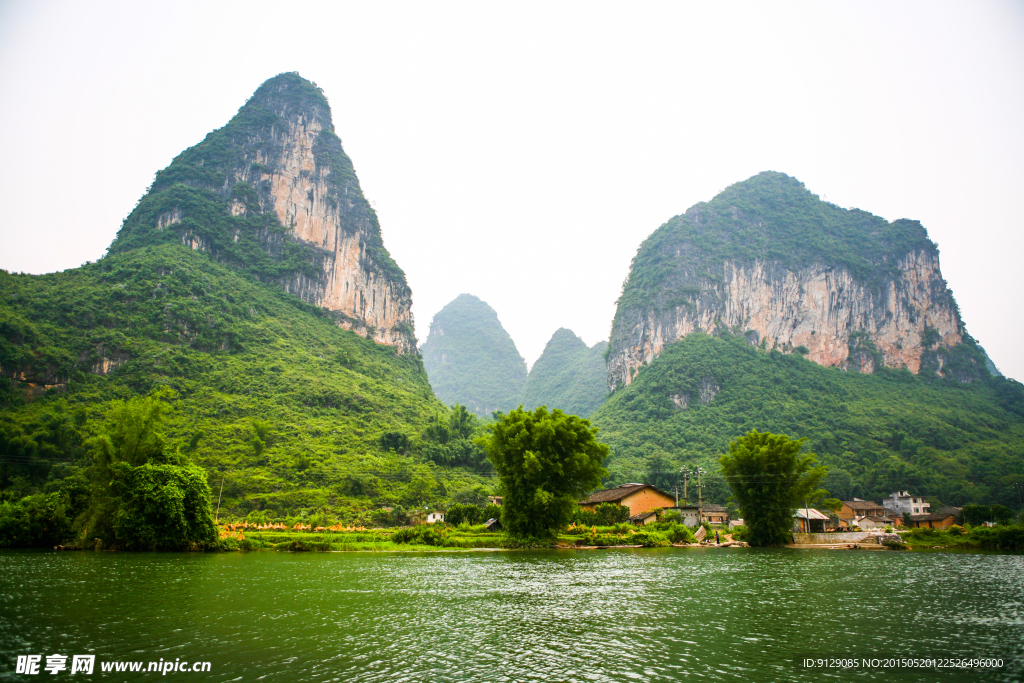 阳朔遇龙河