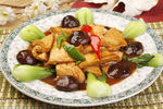 香菇烧豆腐