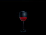 flash酒杯里的红色液体动画
