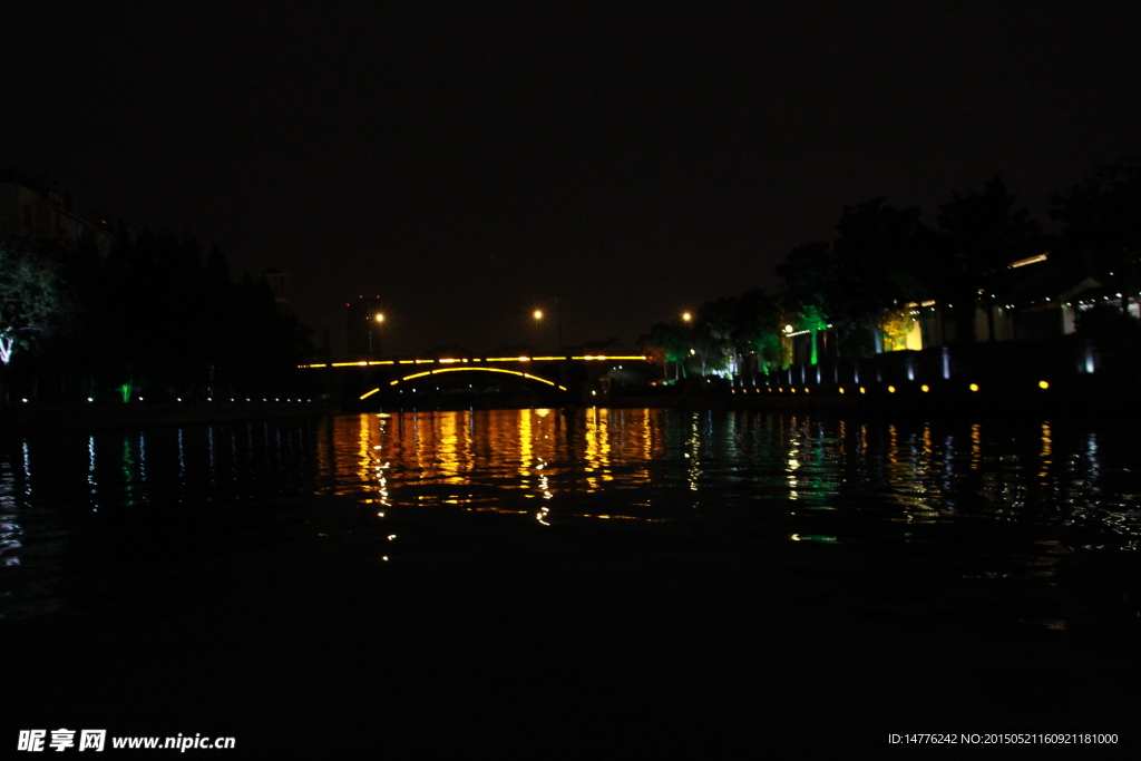 苏州小清河夜景