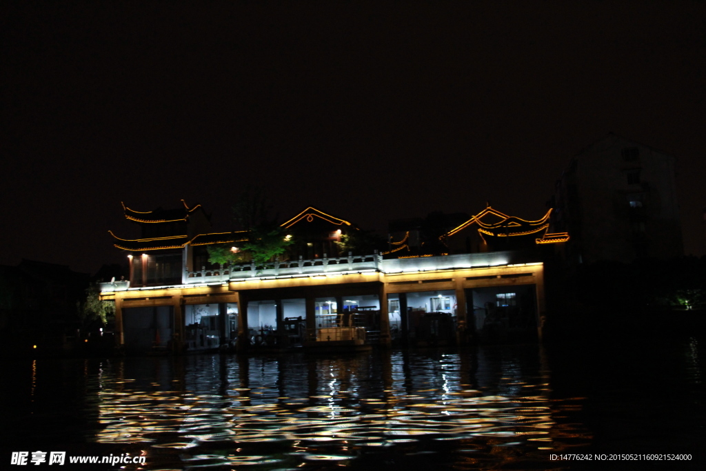 苏州小清河夜景