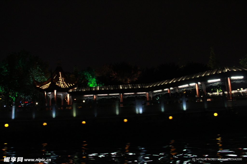 苏州小清河夜景