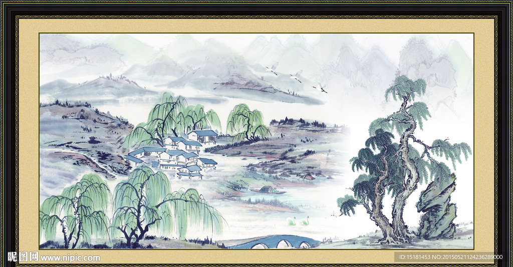 国画山水