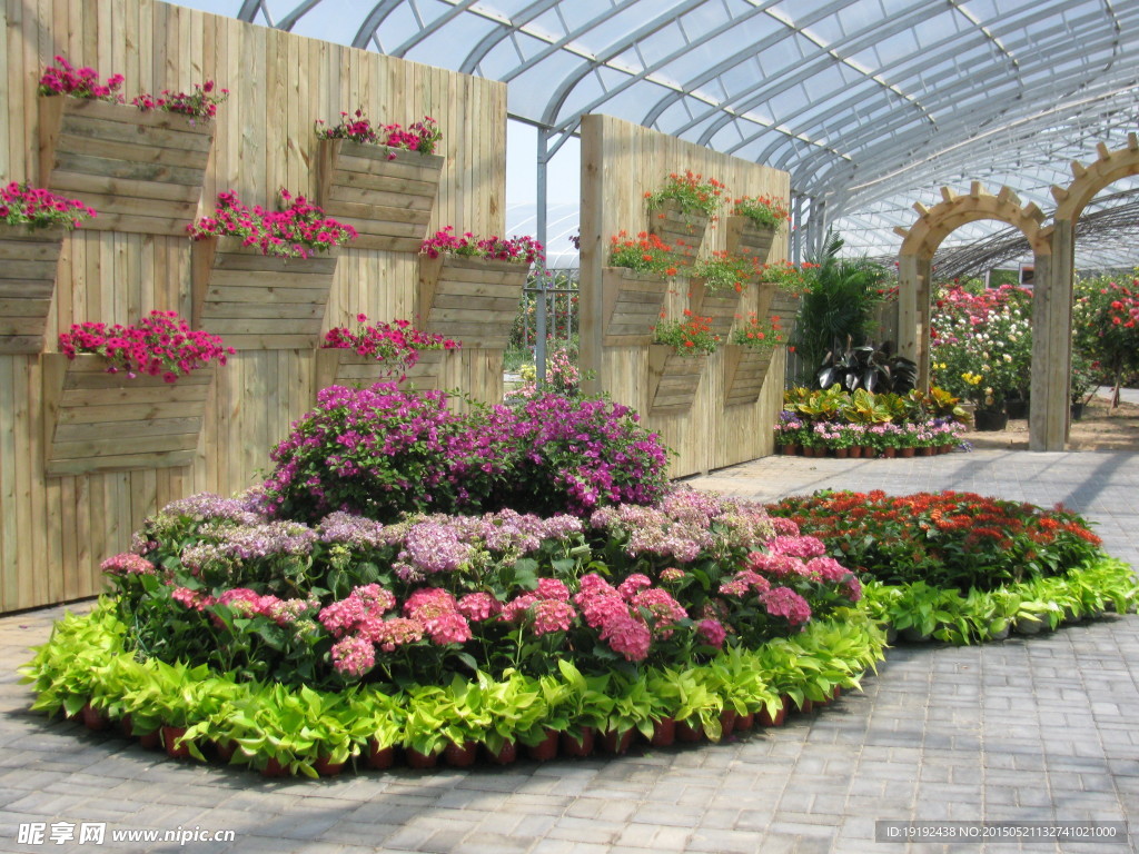 立体花坛