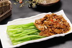 蚝油菜心牛柳