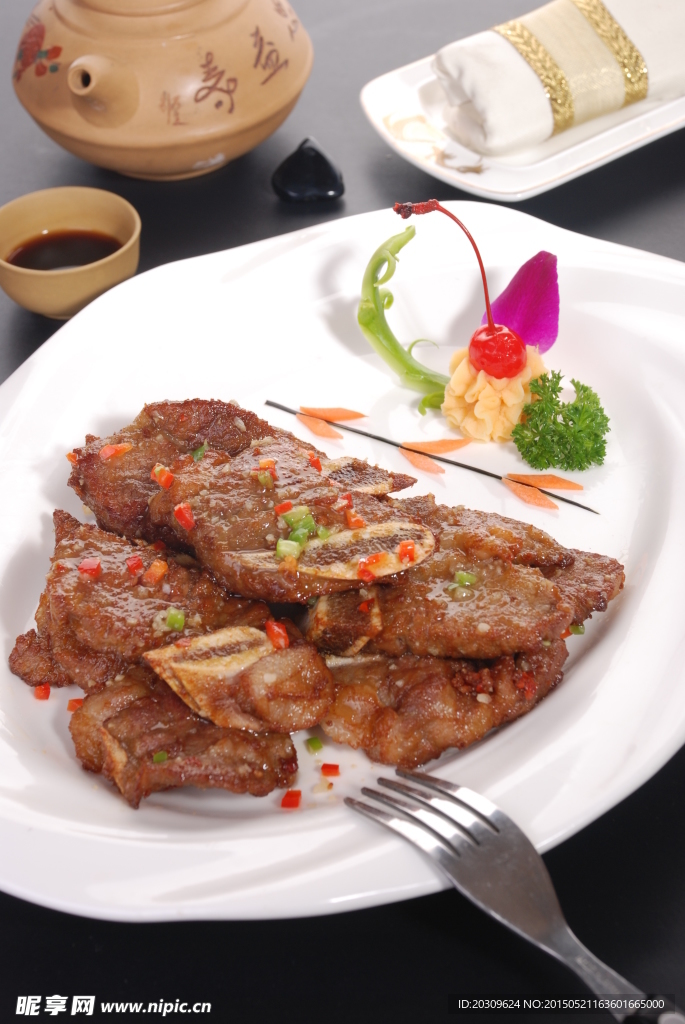 美极牛仔骨