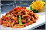 杏鲍菇炒鹅脯