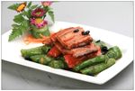 虎皮尖椒炒咸肉、