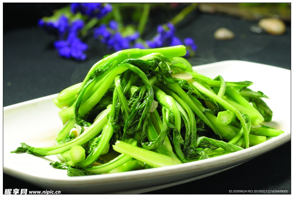 清炒菜心