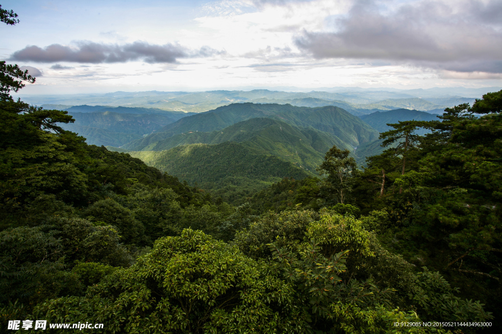 井岗山笔架山