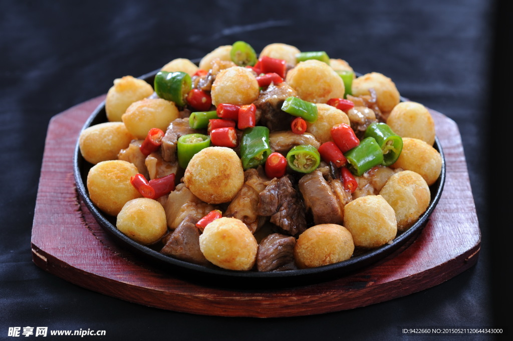 土豆丸烧牛肉