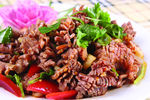 粉皮牛肉饼