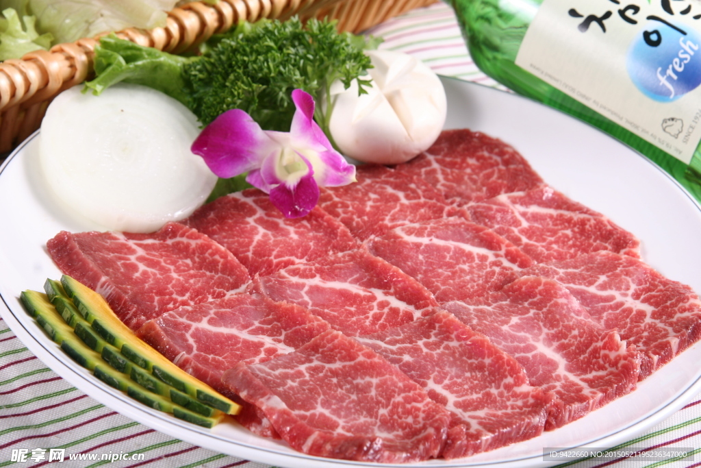 上品花纹牛肉