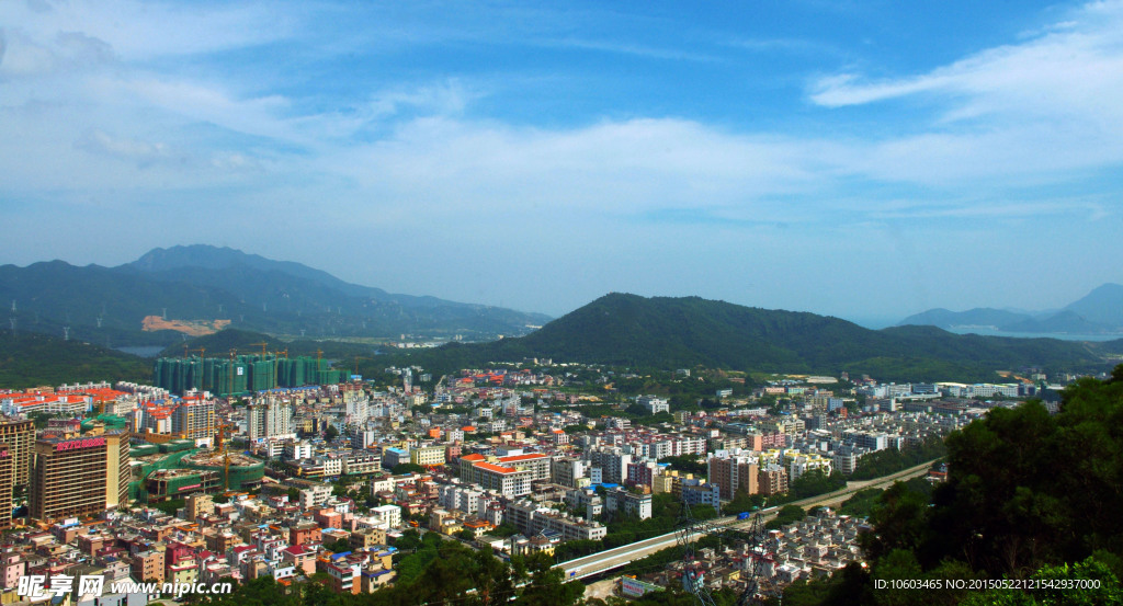 海滨建筑 山岚电力