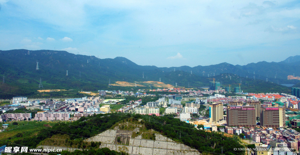 海滨建筑 山岚电力