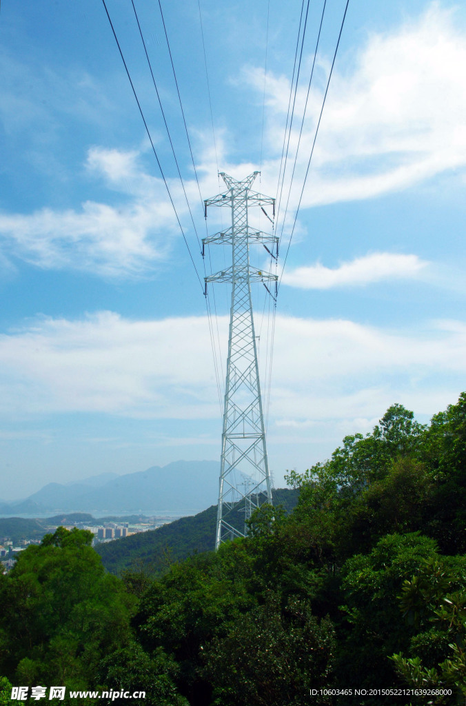 海山铁塔 山岚电力