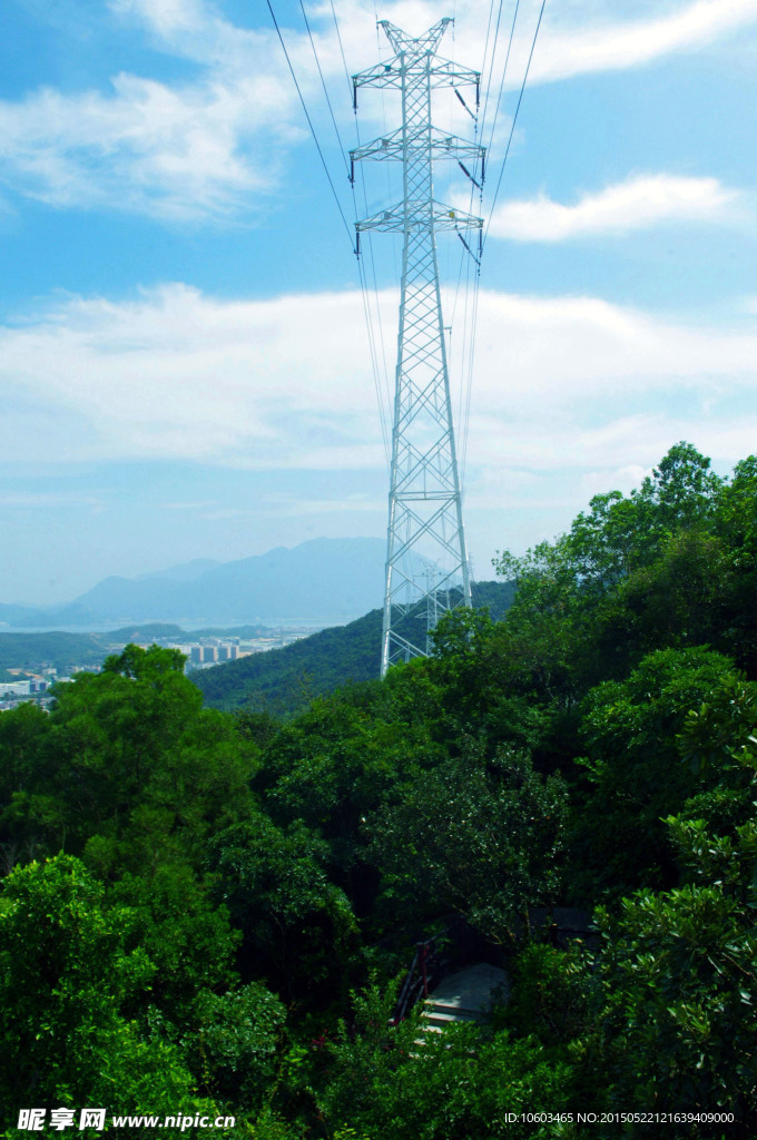 海山铁塔 山岚电力