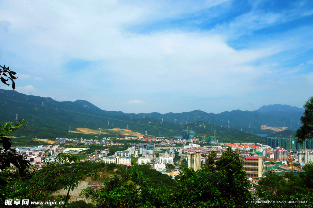 建筑山水 山岚电力