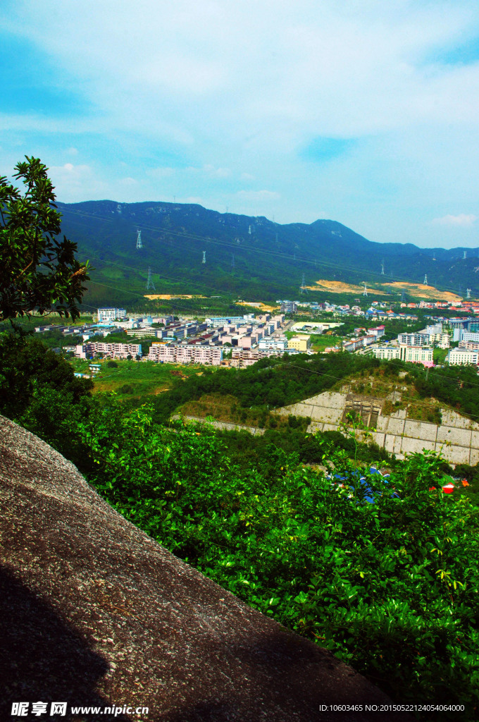 山岚远眺 海岸风光