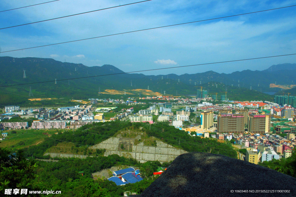 建筑山水 山岚电力