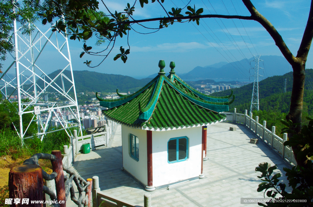 海滨风光 山岚广场