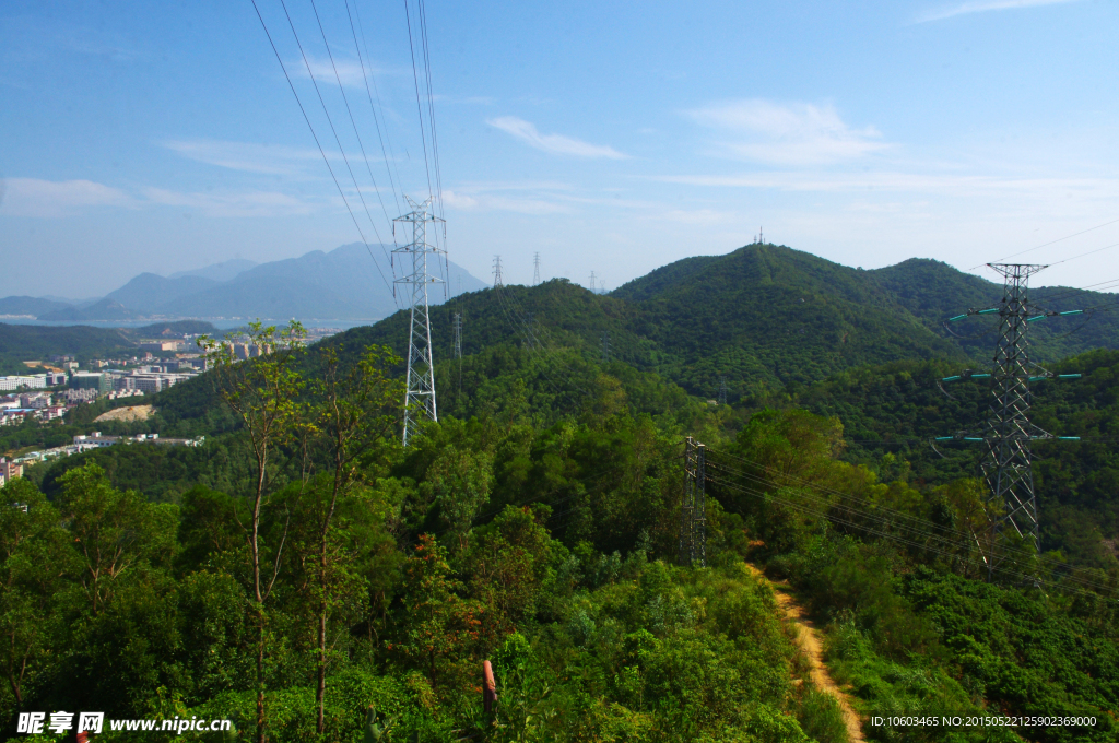 海岸山水 海山风光