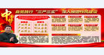 三严三实党建展板