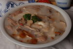 浓汤什锦肉蒸饺